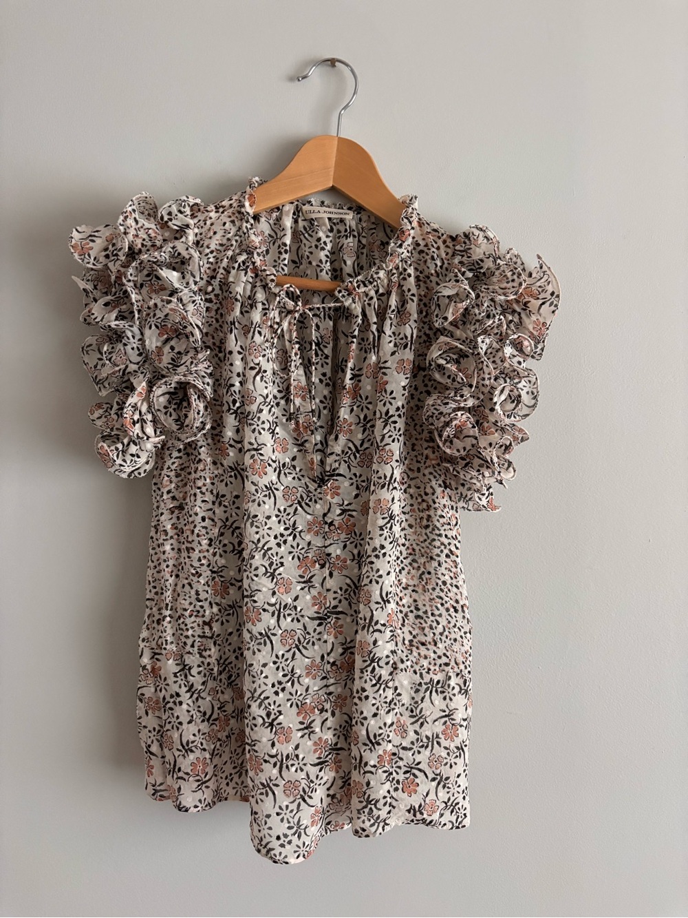 ULLA Johnson floral blouse